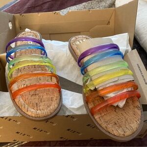 Mix No. 6 Vibrant Slide Sandals